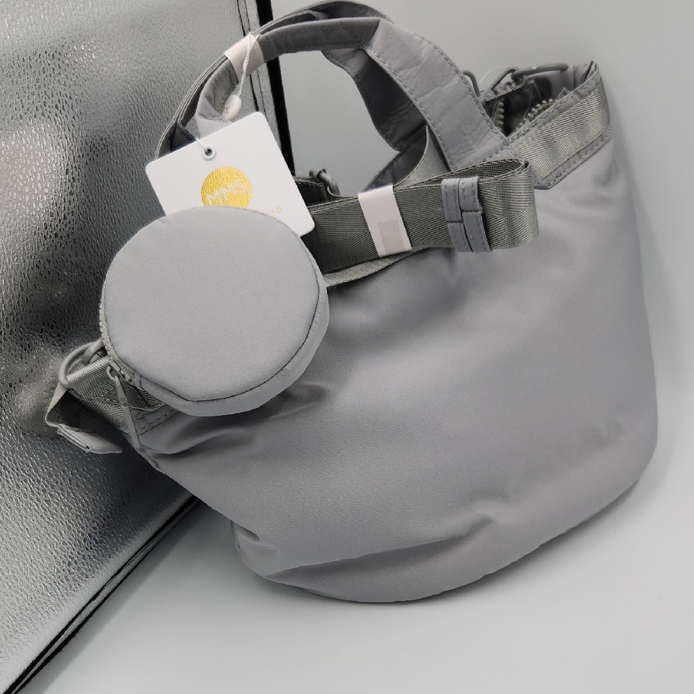 MMS Design Studio Insulated Gray Nylon Bag